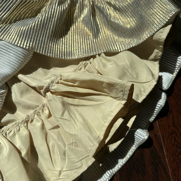 Gold Tahari Toddler Dress NWT - Picture 4 of 8